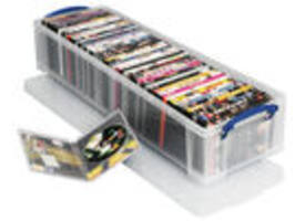 Opbergbox Really Useful 22 liter 800x255x155mm transparant wit