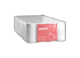Keukenrol Katrin 2-laags 64 vel wit 87075