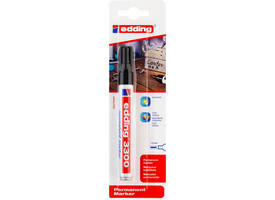 Viltstift edding 3300 schuin 1-5mm zwart blister à 1 stuk