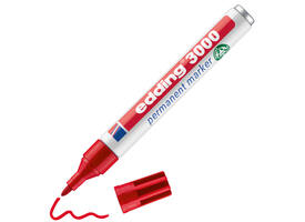 Viltstift edding 3000 creatief rond 1.5-3mm assorti blister à 4 stuks