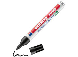 Viltstift edding 3000 creatief rond 1.5-3mm assorti blister à 4 stuks