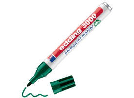 Viltstift edding 3000 creatief rond 1.5-3mm assorti blister à 4 stuks