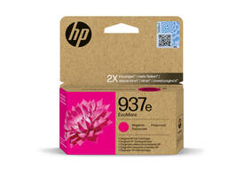 Inktcartridge HP 4S6W7NE 937E Evomore rood