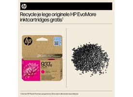 Inktcartridge HP 4S6W7NE 937E Evomore rood