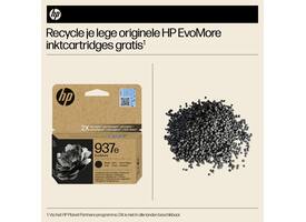 Inktcartridge HP 4S6W9NE 937E Evomore zwart