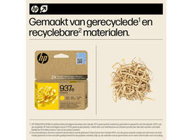 Inktcartridge HP 4S6W8NE 937E Evomore geel