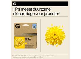 Inktcartridge HP 4S6W8NE 937E Evomore geel