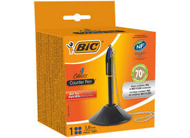 Baliebalpen Bic met ketting medium zwart