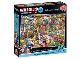 Wasgij Mystery 28 - Feline Frenzy! 1000 st