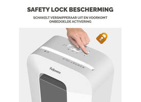 Papiervernietiger Fellowes Powershred LX50 snippers 4x37mm wit