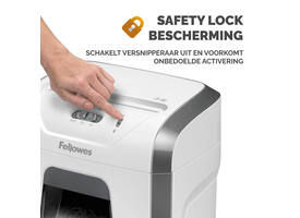 Papiervernietiger Fellowes Powershred 15C snippers 4x40mm wit