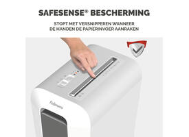 Papiervernietiger Fellowes Powershred LX65 snippers 4x40mm wit