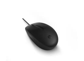 Muis HP 125 bedraad zwart