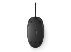 Muis HP 125 bedraad zwart