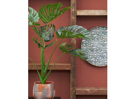 Kunstplant Mica Monstera in plastic pot 100x70cm