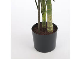 Kunstplant Mica Areca palm in plastic pot 150x100cm