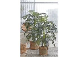 Kunstplant Mica Areca palm in plastic pot 150x100cm