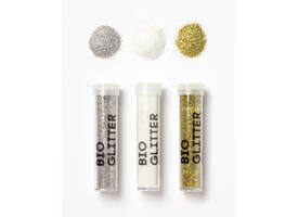 Glitterpoeder Bio Folia Stardust 7gr 5 stuks 3 kleuren