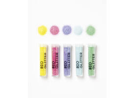 Glitterpoeder Bio Folia Rainbow 7gr 5 kleuren