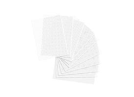 Borduurkaarten Folia 17.5 x x24.5cm 300gr 40 vel wit