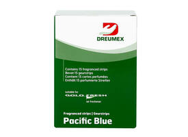 Luchtverfrisser Dreumex Gold Fresh Pacific Blue 15 strips