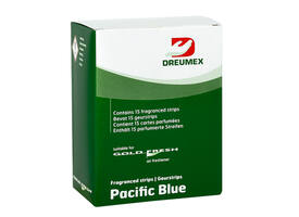 Luchtverfrisser Dreumex Gold Fresh Pacific Blue 15 strips