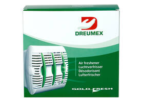 Luchtverfrisserdispenser Dreumex Gold Fresh wit