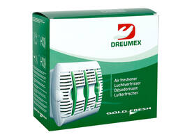 Luchtverfrisserdispenser Dreumex Gold Fresh wit