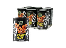 Pinda's NoyNuts gesuikerd en gebrand met amandelen blik 135 gram