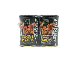 Pinda's NoyNuts gesuikerd en gebrand met amandelen blik 135 gram