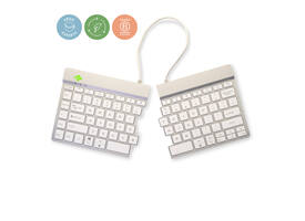 Toetsenbord R-Go Split Break QWERTY WL Wit