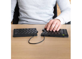 Toetsenbord R-Go Split Break QWERTY WL zwart