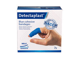 Cohesief verband blauw Detectaplast assorti 7 stuks