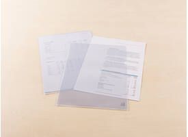 Insteekmap L-model Oxford A4 PVC 140µ glashelder 100 stuks