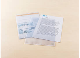 Insteekmap L-model Oxford A4 PP 140µ generfd 100 stuks