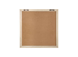 Letterbord IEZZY 30x30cm naturel hout