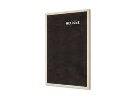 Letterbord IEZZY 40x60cm naturel hout