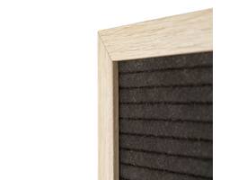Letterbord IEZZY 40x60cm naturel hout