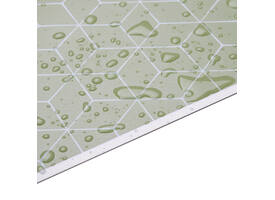 Placemat IEZZY hexagon groen 6 stuks