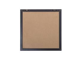 Letterbord IEZZY 30x30cm zwart hout