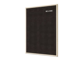 Letterbord IEZZY 60x80cm naturel hout