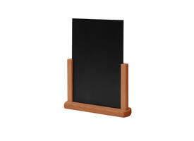 Tafelkrijtbord IEZZY A5 lichtbruin hout