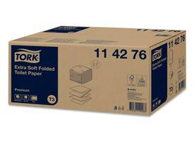 Toiletpapier Tork T3 Premium gevouwen 2-laags 110x190mm wit 114276