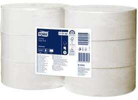 Toiletpapier Tork T1 Universal jumbo 1-laags 500m wit 110162