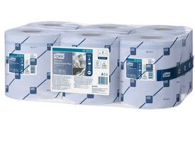 Poetspapier Tork M4 Reflex Plus Advanced 2-laags 450 vel blauw 473391