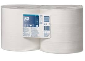 Poetspapier Tork W2 Advanced 1-laags 1150 vel wit 131135