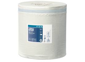 Poetspapier Tork M4 Reflex Advanced 1-laags 857 vel wit 473242