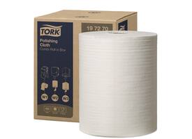 Reinigingsdoek Tork W1-W2-W3 Premium 1-laags 450 vel wit 197270