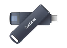 Phone Drive 256GB lightning- USB-C blauw