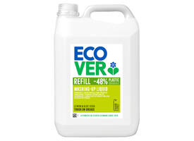 Afwasmiddel Ecover citroen & aloë vera navulling 5L